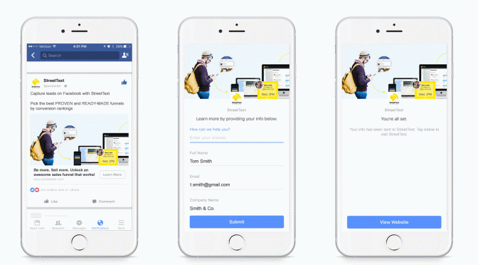 facebook lead ad
